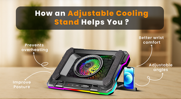 Laptop Ergonomics 101: Why You Need an Adjustable Cooling Stand