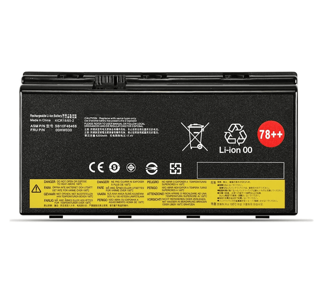 Techie Compatible Battery for Lenovo 00HW030 – 78+, 01AV451, ThinkPad P70 Series Laptops (4400mAh, 8-Cell)