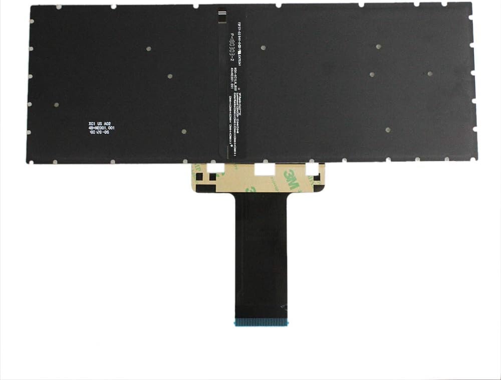 Techie Laptop Keyboard For HP Pavilion 14-BA Series,14-BS Series, 14T-BA Series Laptops Silver With Backlight