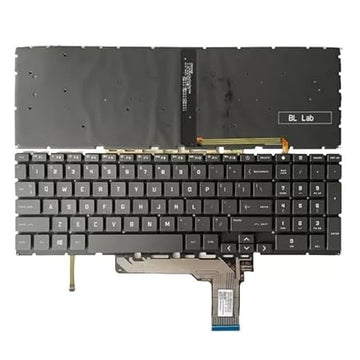 Techie Laptop Keyboard for HP Victus 16-e, 16-e0010nr,16-D, and 16-D0013dx Series with Backlight