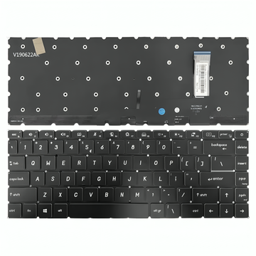 Techie Laptop Keyboard for MSI MS-14C1, MS-1551, Modern 15 A10RAS with Backlight