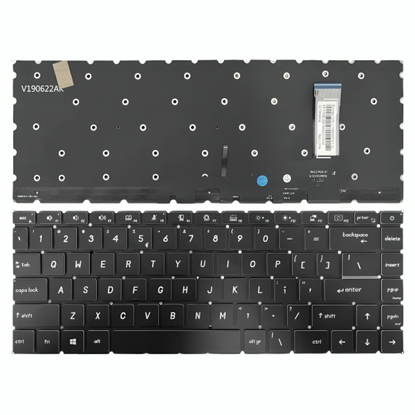 Techie Laptop Keyboard for MSI MS-14C1, MS-1551, Modern 15 A10RAS with Backlight