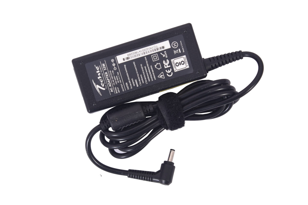 Techie Compatible Asus 33W Laptop Charger 19V, 1.75A, 4.0mm x 1.35mm