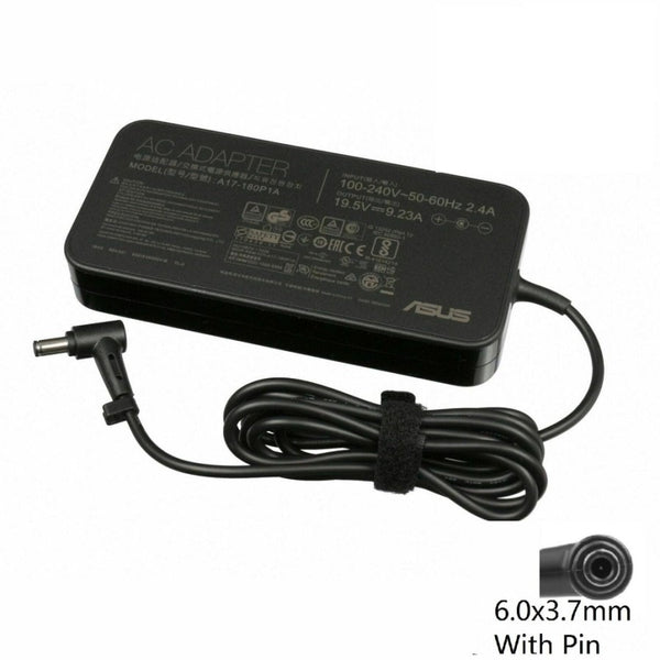 Techie 120W Laptop Charger for Asus ROG G501J, Zen AiO 24 A5401WRAK, VivoBook X560U Series (19V, 6.32A) 6.0mm x 3.7mm