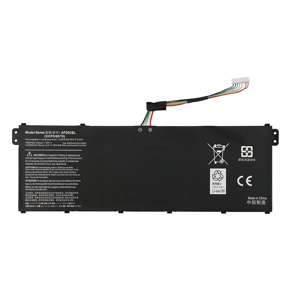 Techie Compatible Battery for Acer AP20CBL– Chromebook 514 CB514 Series Laptops (4590mAh, 3-Cell)