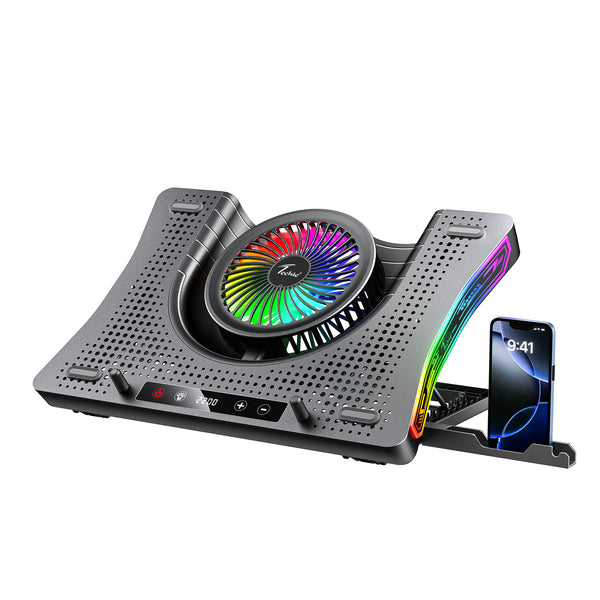Techie Turbo X Pro RGB Gaming Laptop Cooling Pad