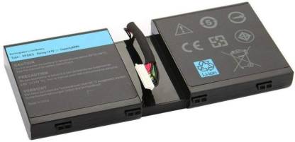 Techie Compatible Battery for Dell 2F8K3 - Alienware 17 Series, G33TT, KJ2PX, M17X Laptop (4000mAh, 8-Cell)