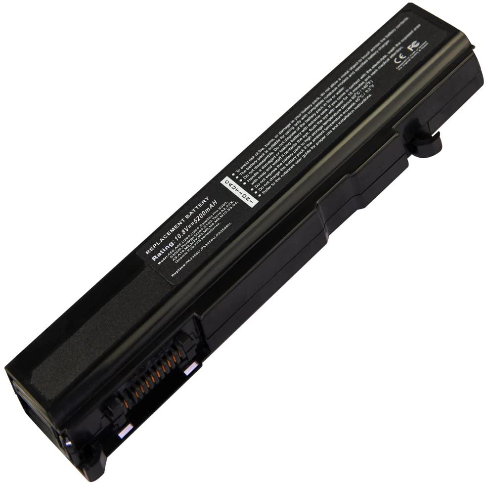 Techie Compatible Battery for Toshiba PA3356U-1BAS - PA3456U-1BRS Series Laptops (4000mAh, 6-Cell)