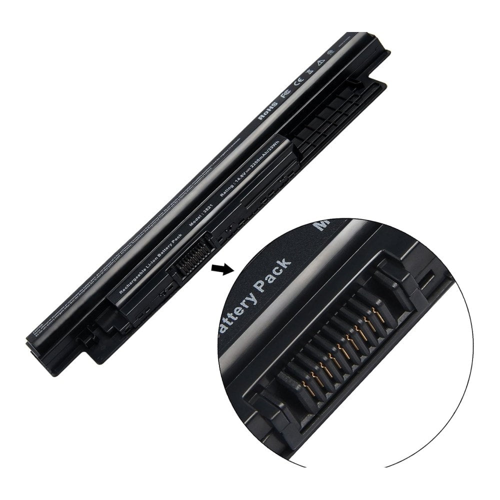 Techie Compatible Battery for Dell 3521 / 5421 6C - Inspiron 15 3521, 17R 5721, Latitude 3440, Vostro 3445 Laptops (4000mAh, 6-Cell)