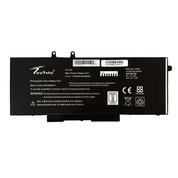 Techie Compatible Battery for Dell 3541/4GVMP - Latitude 5400, 5401, 5500 Laptops (8000mAh, 4-Cell)