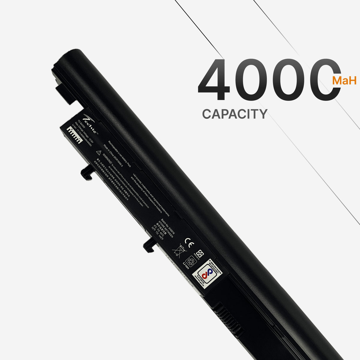 Techie Compatible Battery for Acer Aspire 3810T - Timeline 4810T, 5810T, 3810T Laptops (4000mAh, 6-Cell)