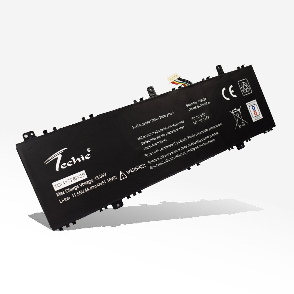 Techie Battery for INFINIX 417282-3S 1, Inbook X2 XL21, X3 PLUS XL31 Laptops (4430mAh, 3 Cell)