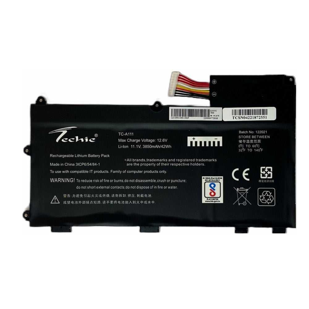 Techie Compatible Battery for Lenovo 45N1090 - ThinkPad T430U Laptop (3850mAh, 3-Cell)