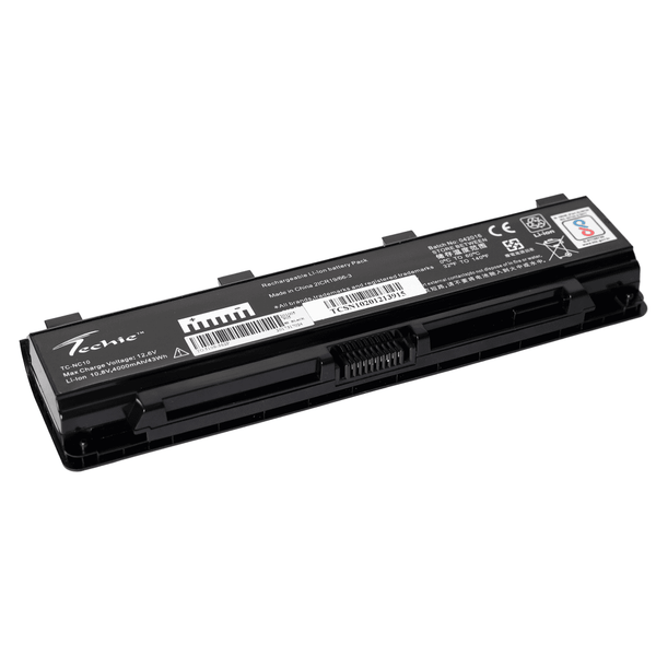 Techie Compatible Battery for Toshiba 5109U - PA5108U-1BRS, PA5109U-1BRS, PA5110U-1BRS, C40-AD05B1 Series Laptops (4000mAh, 6-Cell)