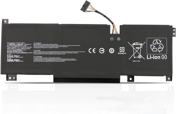 Techie Compatible Battery for MSI BTY-M492 – KATANA GF66, GF76, 15 B13VFK, CYBORG 14 A13VE Series Laptops (4700mAh, 4-Cell)