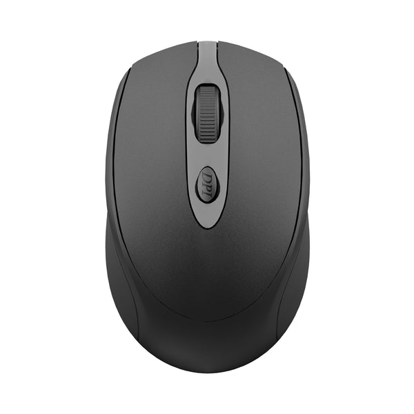 Techie Breeze Wireless Mouse | 2.4GHz | 4D Ergonomic | DPI 800–1600 | 10m Range