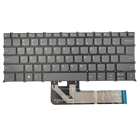 Techie Laptop Keyboard for Lenovo IdeaPad 5 14IIL05, Flex 5 14ITL05, ThinkBook 14 G2 ACH, Yoga Slim 7 Pro 14ITL5 Series
