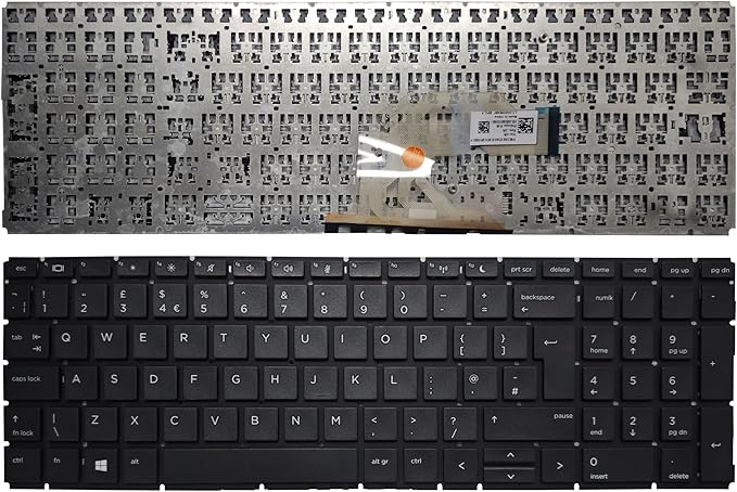 Techie Laptop Keyboard for HP ProBook 450 G6/G7, 455 G6/G7, 455R G6/G7