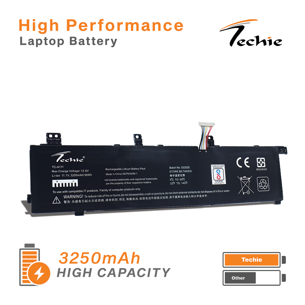 Techie Compatible Battery for Asus C31N1843– VivoBook S14 S432FA, S15 S532FL & S15 S532FA Series Laptops (3250mAh, 3-Cell)