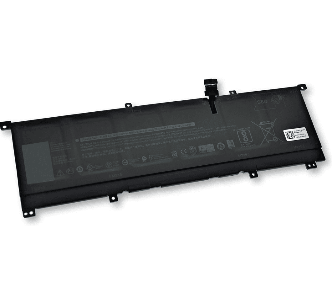 Techie Battery for Dell 8N0T7, P73F – Precision 5530 2-IN-1, XPS 15 9575 Laptops (6000mAh, 6-Cell)