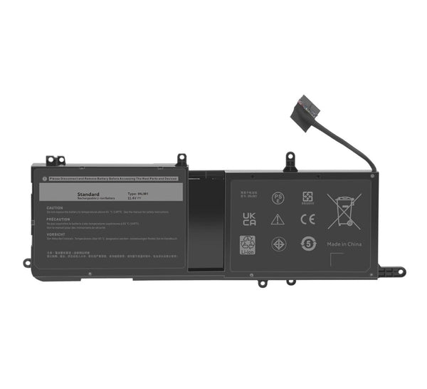 Techie Battery for Dell 9NJM1 - Dell Alienware 15 R3, 15 R4, 17 R4, 17 R5 Laptops (8200mAH, 6-Cell)