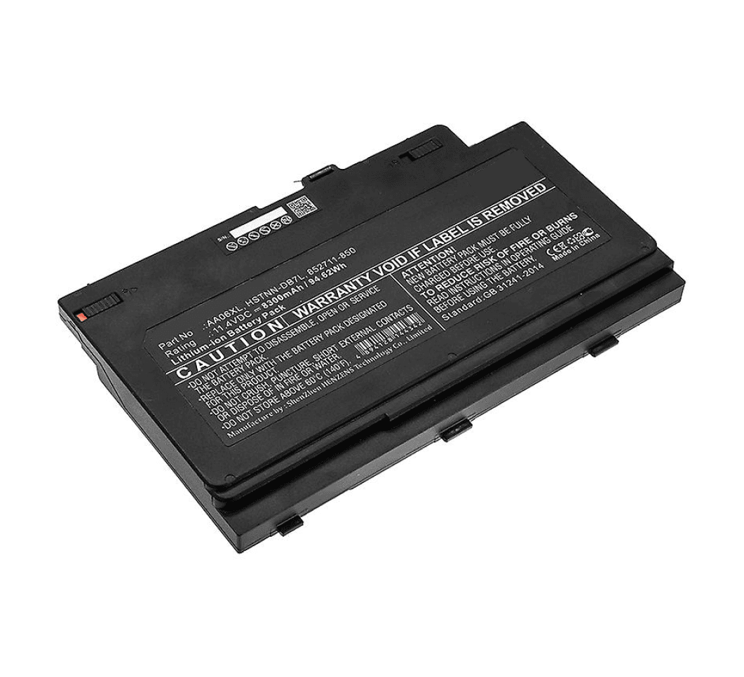 Techie Battery for HP AA06XL, HSTNN-DB7L - ZBook 17 G4 Series Laptops (8300mAh, 6-Cell)