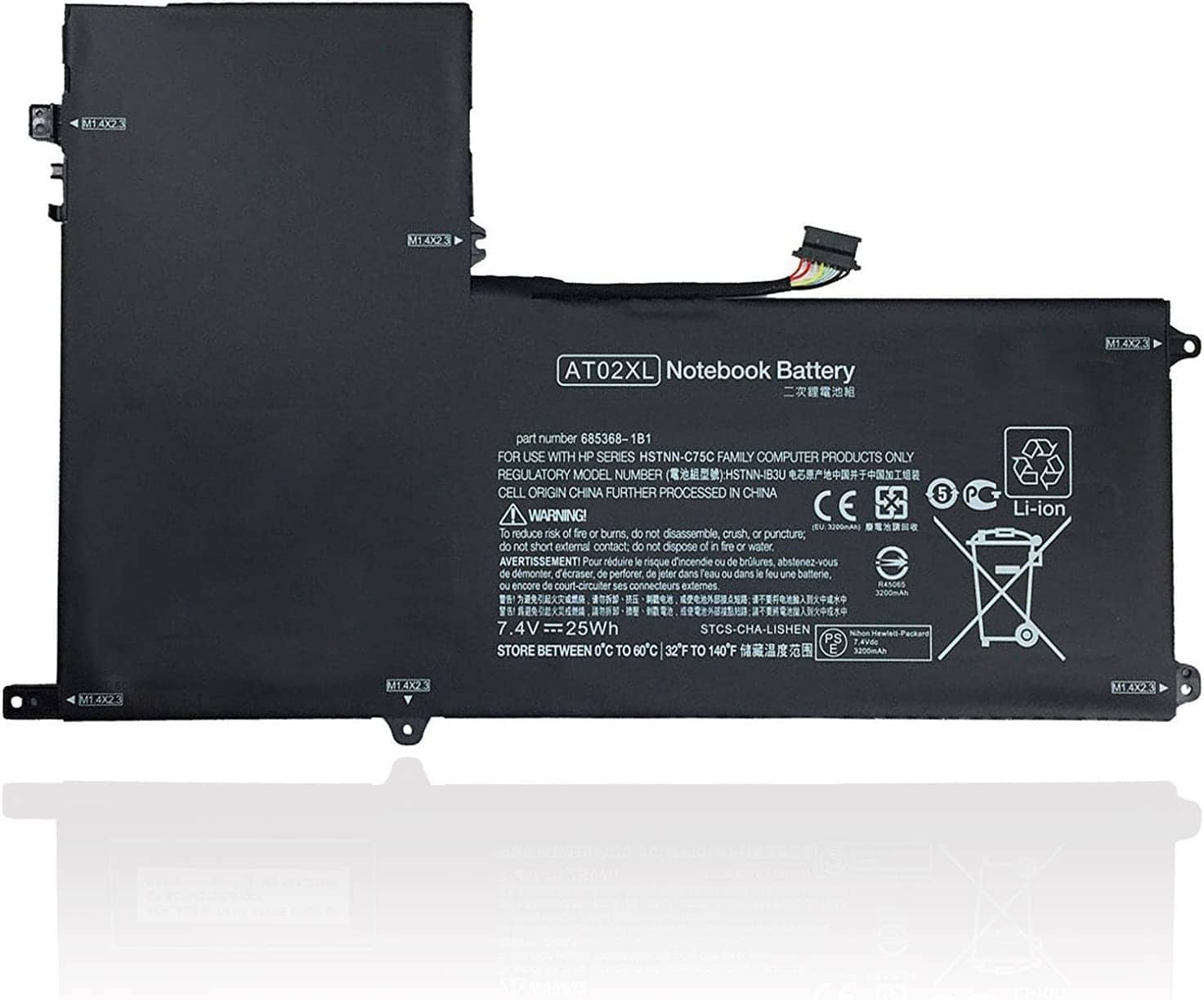 Techie Compatible Battery for HP AT02Xl - elitepad 900 Laptop (3500mAh, 2-Cell)