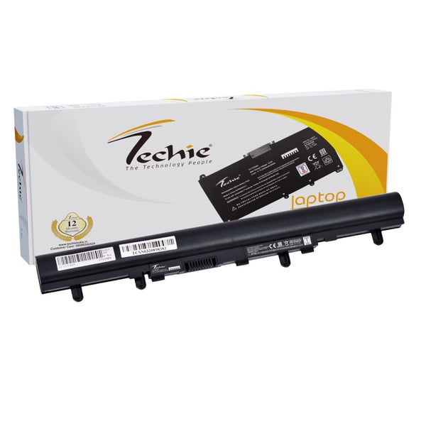 Techie Compatible Battery for Acer V5-571 - AL12A32, AL12A72, Aspire V5-431, V5-531 Laptops (2200mAh, 4-Cell)