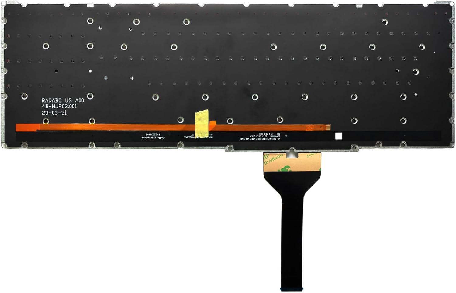 Techie Laptop Keyboard for Acer Nitro 5 AN515-55, AN515-56, AN515-57, AN515-58, AN515-45,AN517-52 Backlight With Red Key
