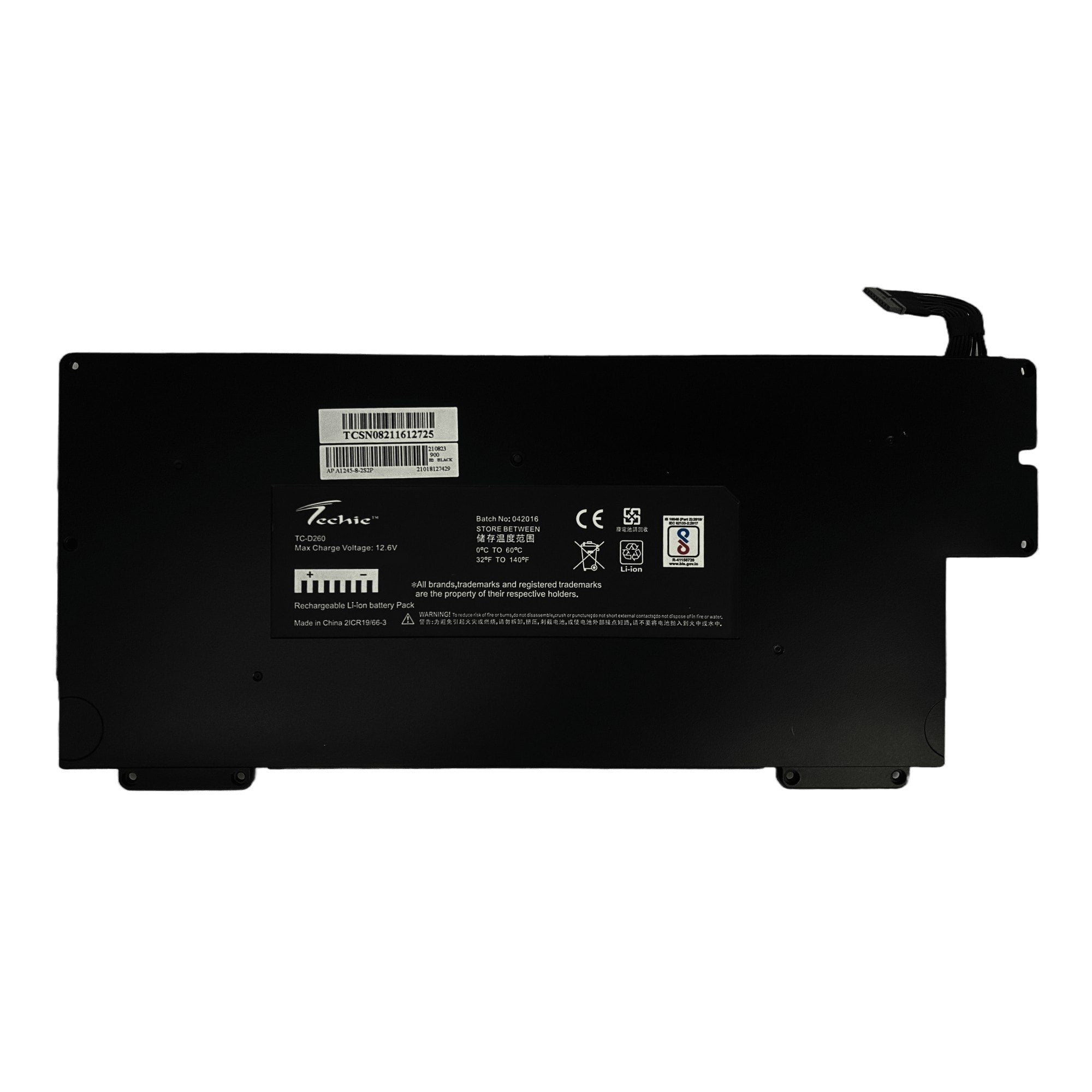 Techie Compatible Battery for Apple A1245 - A1237 A1304 Laptop (4400mAh, 4-Cell)