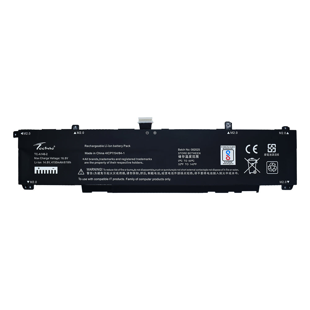 Techie Battery For HP WK04, WK04XL, VICTUS 16-S00, Omen 16-B, Omen 16-C, Omen 17-CK Series Laptops (4150mAh, 4-Cell)