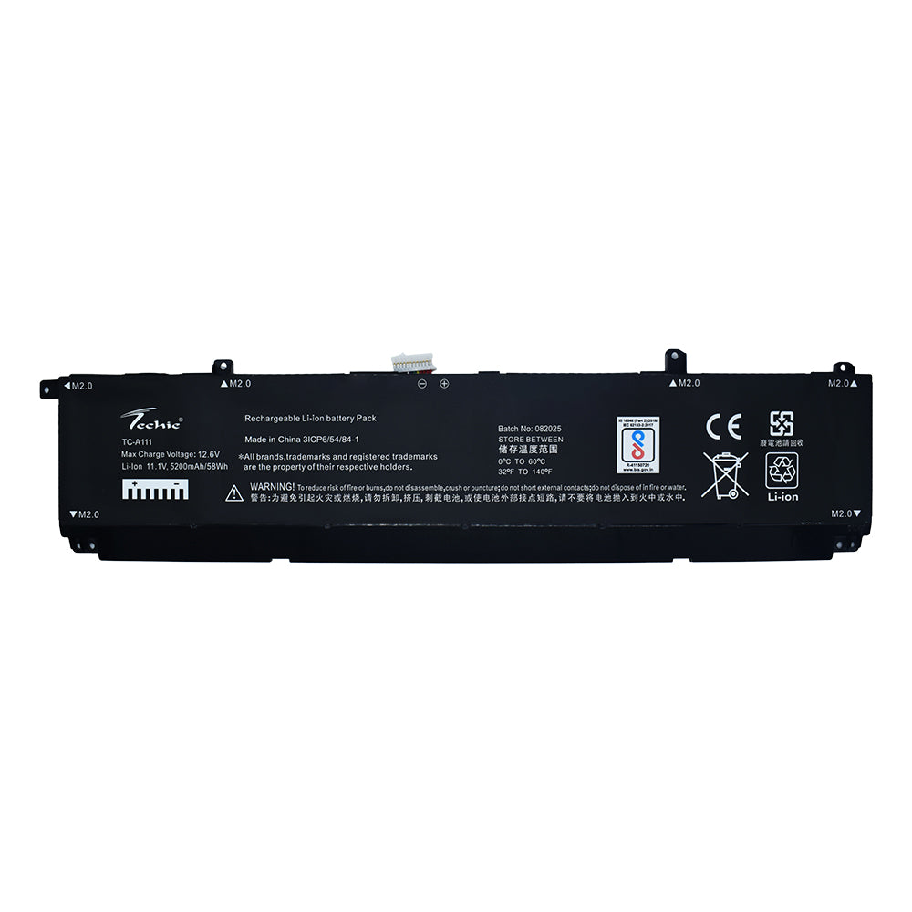 Techie Laptop Battery For HP WK06, WK06XL, VICTUS 16-S00, Omen 16-B, Omen 16-C, Omen 17-CK Series Laptops (5200mAh, 6-Cell)
