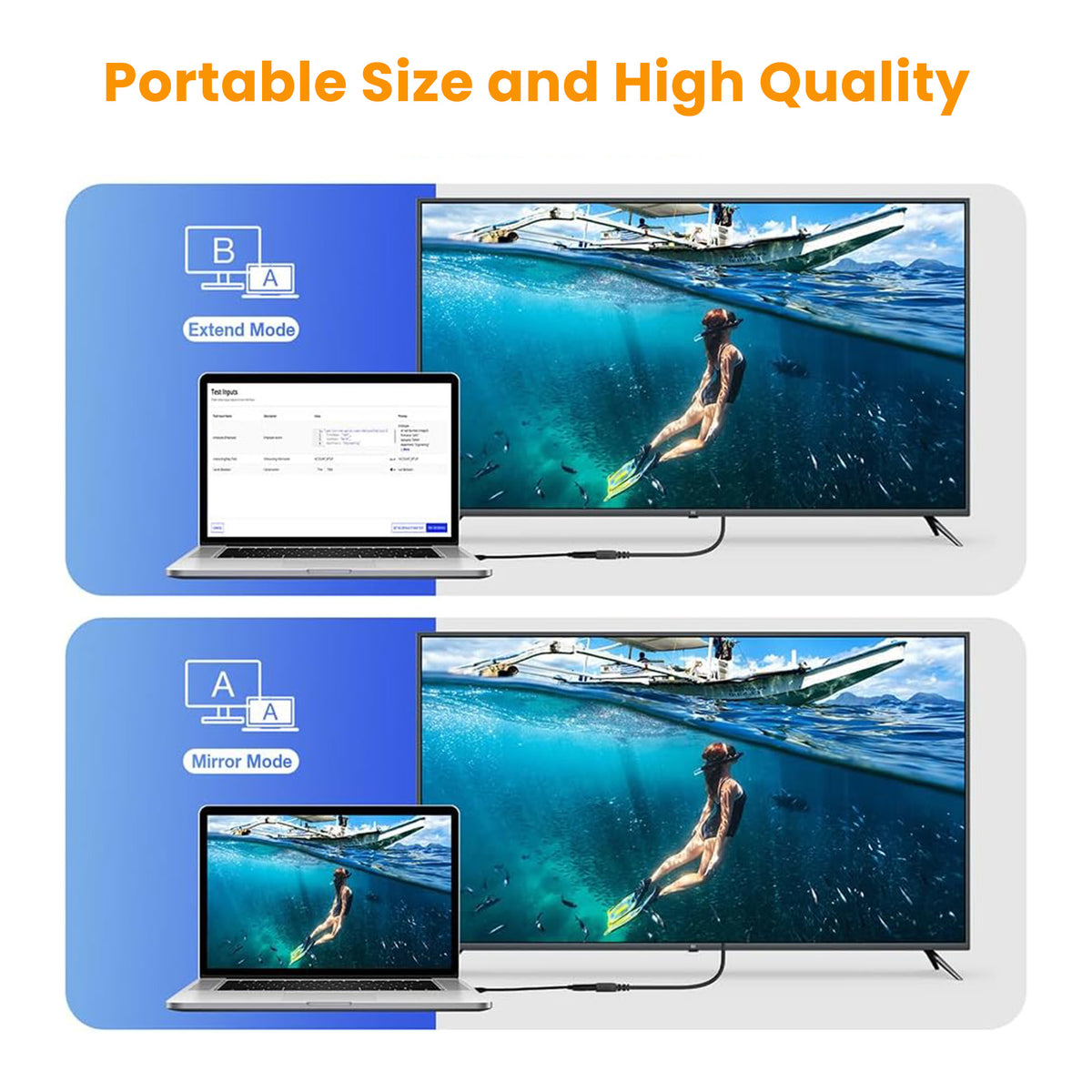 Techie Mini DisplayPort to HDMI Adapter – 4K Thunderbolt Converter for Mac & Surface