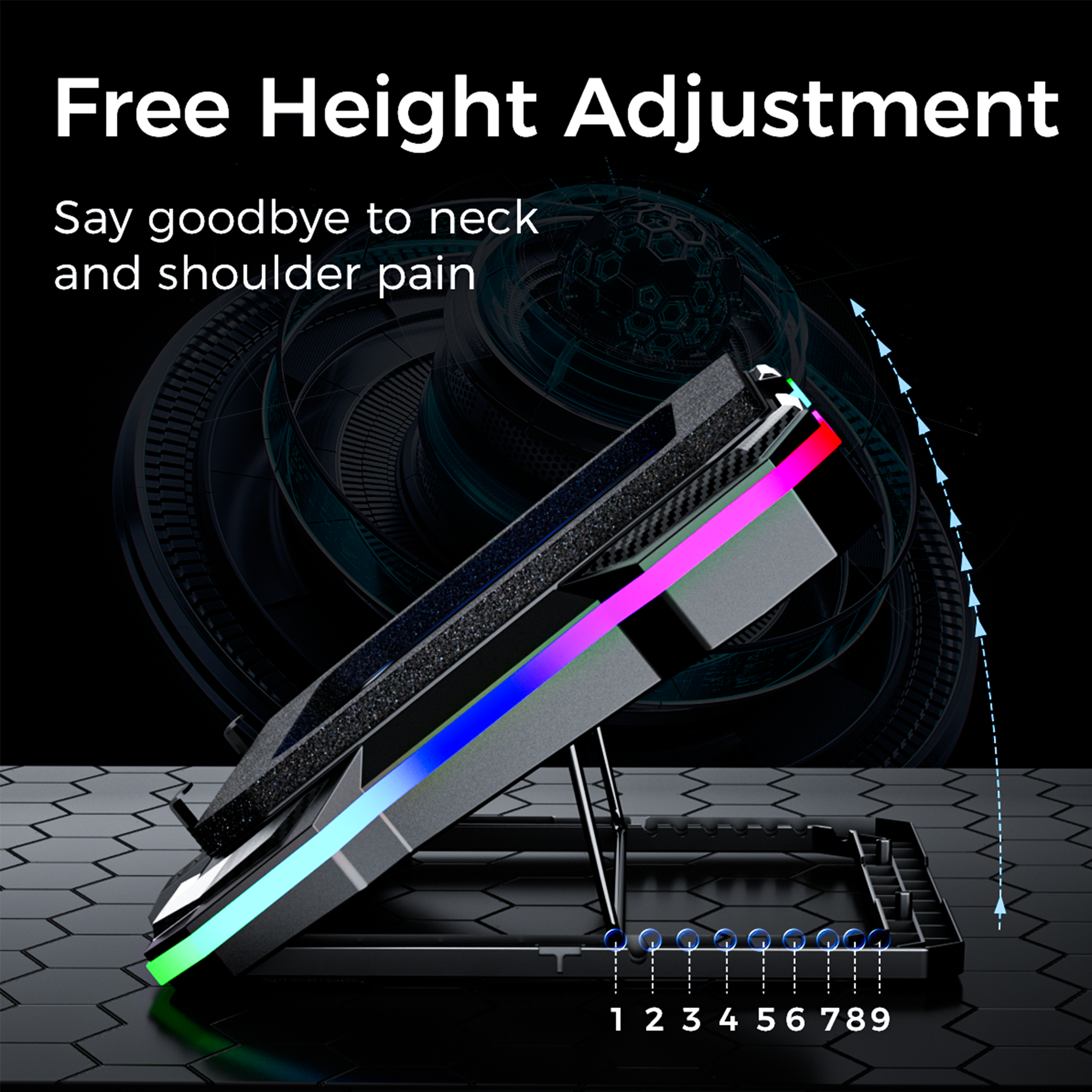 Techie TurboCooler 360° Laptop Cooling Pad.