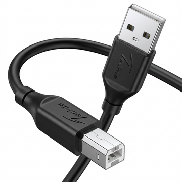 Techie USB-A to USB-B Printer Cable