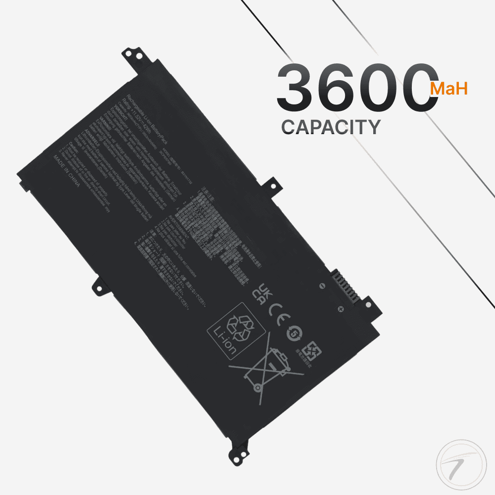 Techie Compatible Battery for Asus B31N1732 - Asus Vivobook X571GT, A571GT, X430FN, Laptops (3600mAh, 3-Cell)