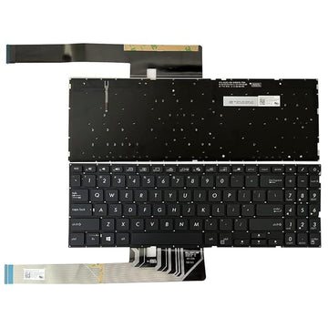 Techie Laptop Keyboard for Asus F571, F571G, F571GT, K571, K571GT, X571G With Backlight
