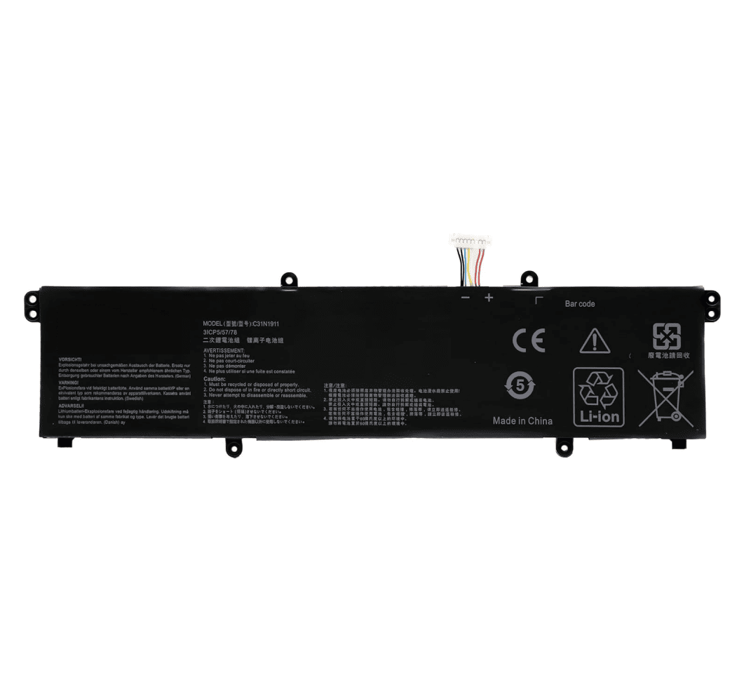 Techie Battery for Asus B31N1911, VivoBook 14 A1402ZA, 15 F1502ZA-EJ982, 17 M1702QA-AU108W Laptops (3600mAh, 3-Cell)