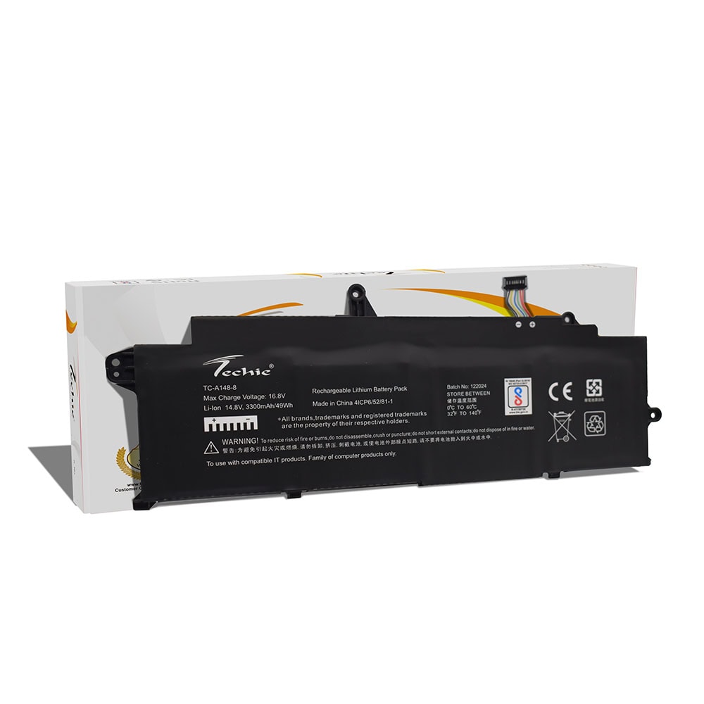 Techie Laptop Battery for Lenovo L21L4P73, ThinkPad T14S GEN 3, T14S GEN 4 Series Laptops (3300mAh, 4-Cell)