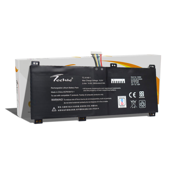 Techie Laptop Battery for Huawei HB6081V1ECW, MAGICBOOK PRO, MATEBOOK D 16, HBL-W19, HVY-WAQ9 Laptops (2800mAh, 4-Cell)