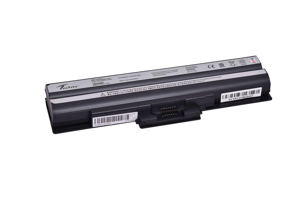 Techie Compatible Battery for Sony BPS13B - VGP-BPL13, VGP-BPS13, VGP-BPS21, VGP-BPS21B Laptops (4000mAh, 6-Cell)