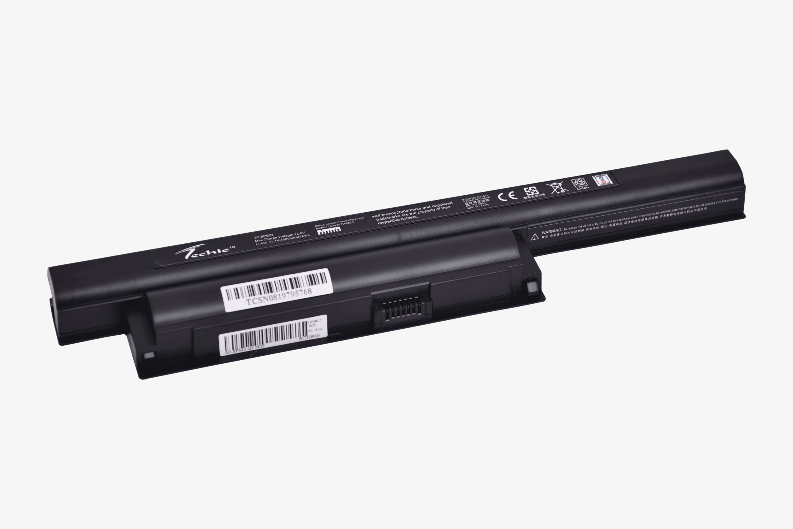 Techie Compatible Battery for Sony BPS22 - VGP-BPS22, VGP-BPS22A Laptops (4000mAh, 6-Cell)