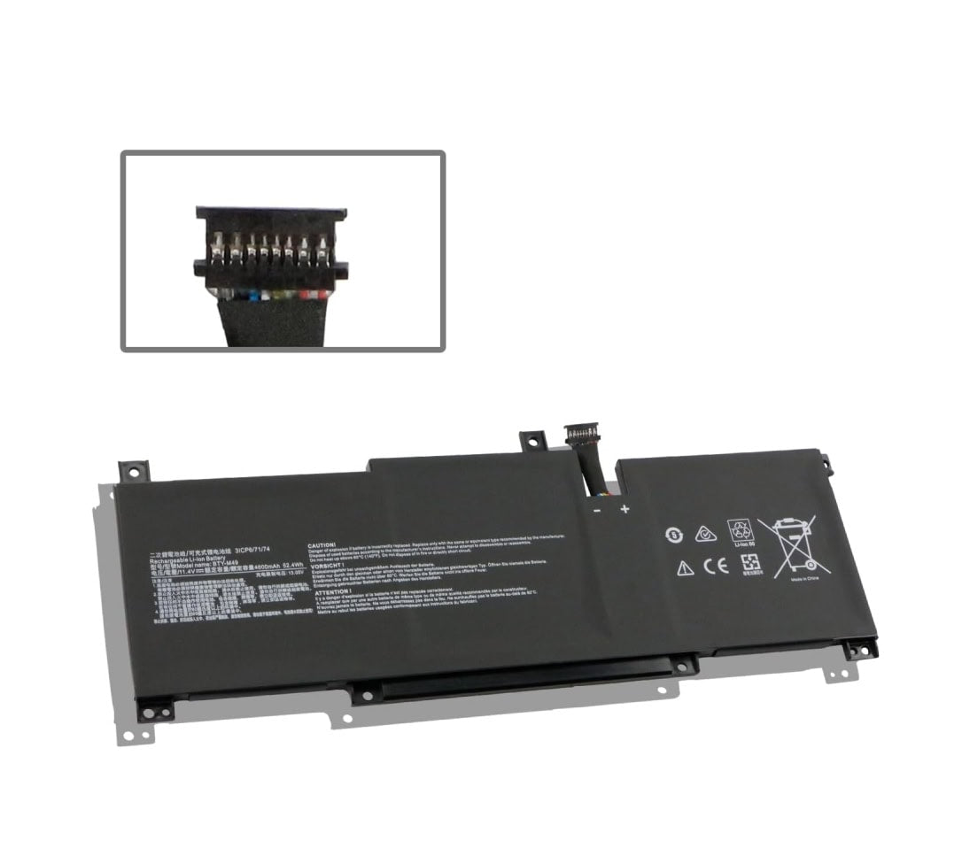 Techie Battery For MSI BTY-M49, MODERN 14, PRESTIGE 14 Series Laptops (4600mAh, 3-Cell)