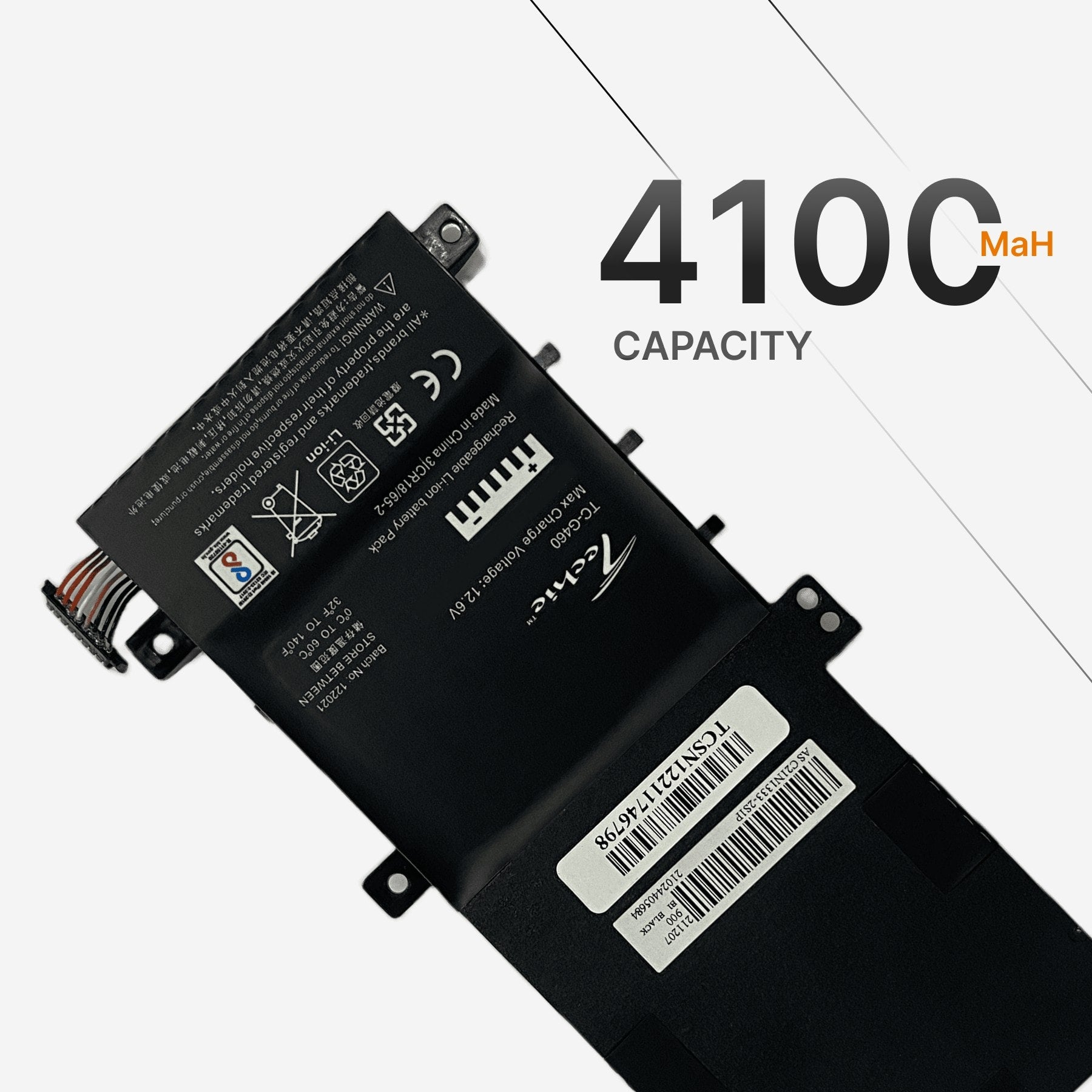 Techie Compatible Battery for Asus C21N1333 - Transformer Book TP550LA, TP550LD, R554L Series Laptop (4100mAh, 2-Cell)