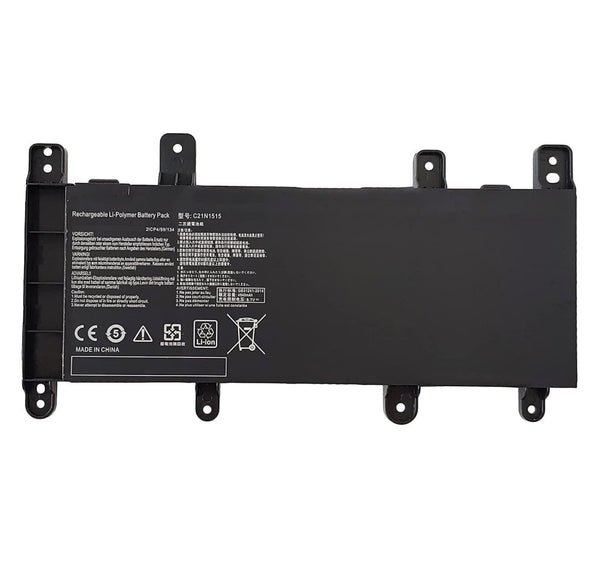 Techie Battery for Asus C21N1515 - Asus A756UA, K756UV, P756UA, R753UX Laptops (4650mAh, 2-Cell)