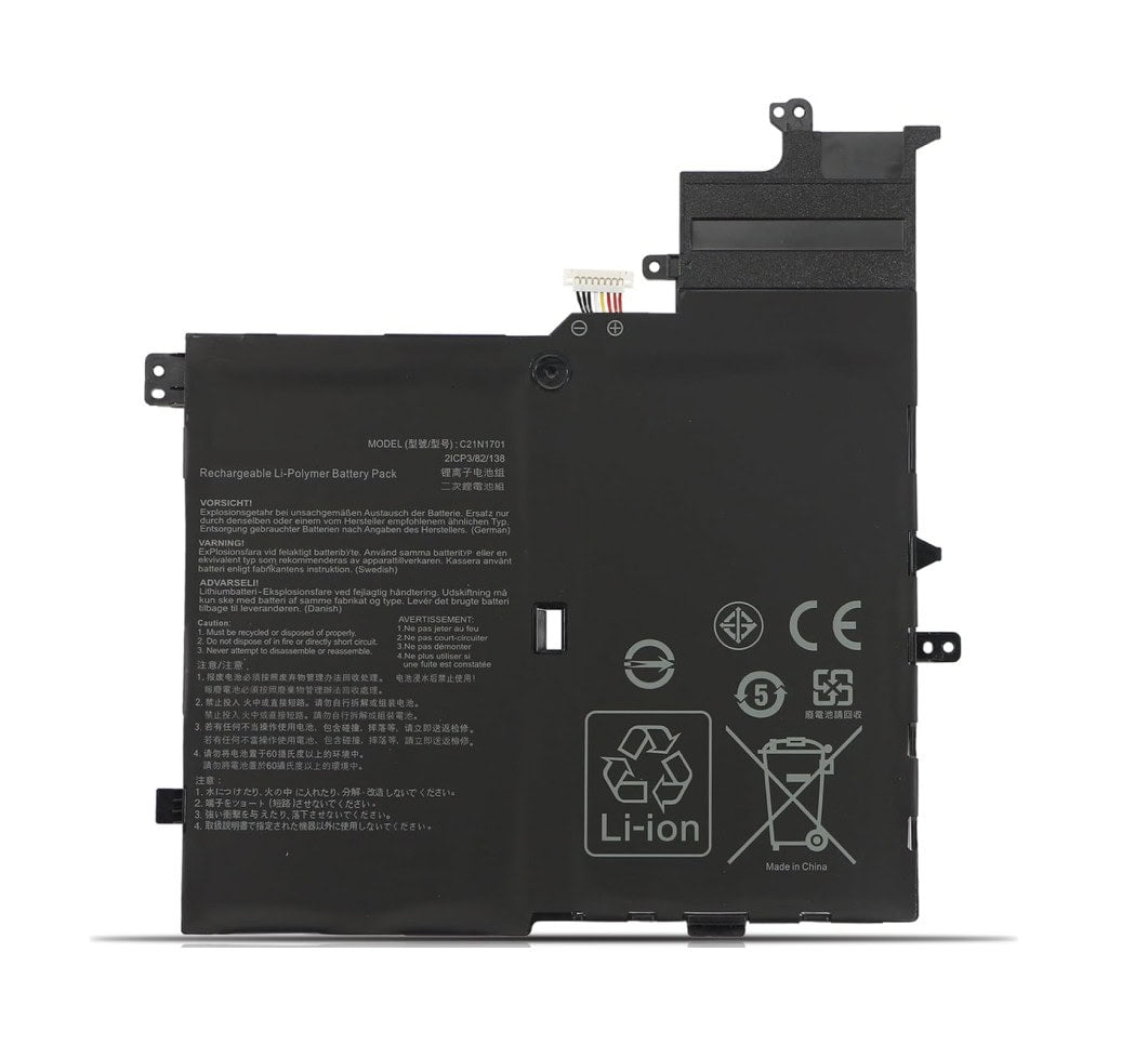 Techie Battery for Asus C21N1701, VivoBook S14 S406UA Series Laptops (4000mAh, 2-Cell)