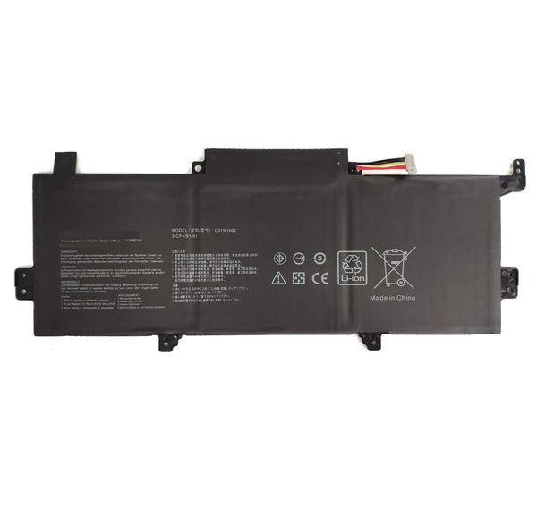 Techie Compatible Battery for Asus C31N1602 - Asus ZenBook UX330UA Series Laptops (4350mAh, 3-Cell)