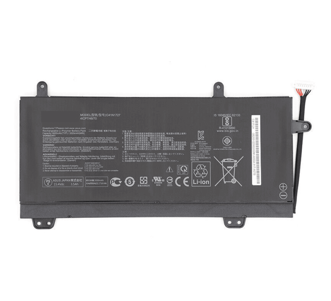 Techie Battery for Asus C41N1727, Rog STRIX GM501GS, Rog ZEPHYRUS M GM501GS, GM501GM-WS74 Laptops (2800mAh, 4-Cell)