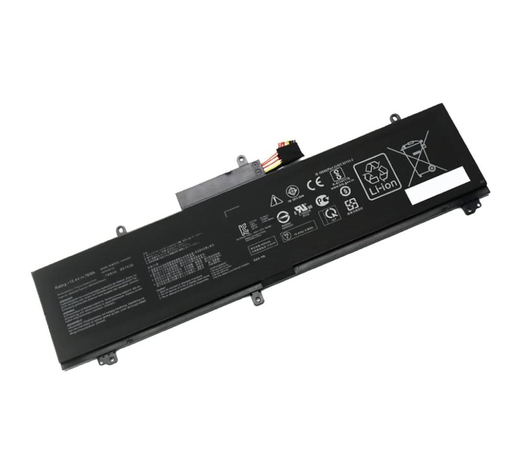 Techie Battery for Asus C41N1837, Rog ZEPHYRUS, TUF DASH F15, ProART STUDIOBook Pro 15 Series Laptops (4200mAh, 4-Cell)