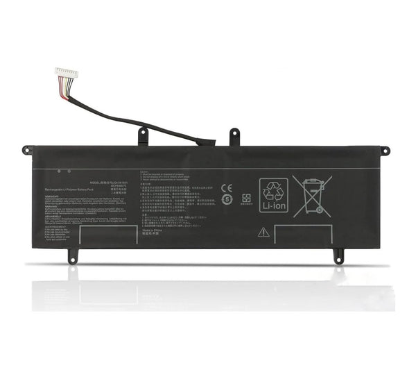 Techie Battery for ASUS C41N1901, ZenBook DUO UX481FA, ZenBook DUO UX481FL Series (3400mAh, 4-Cell)